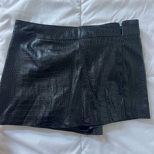 Forever 21 Leather Skort